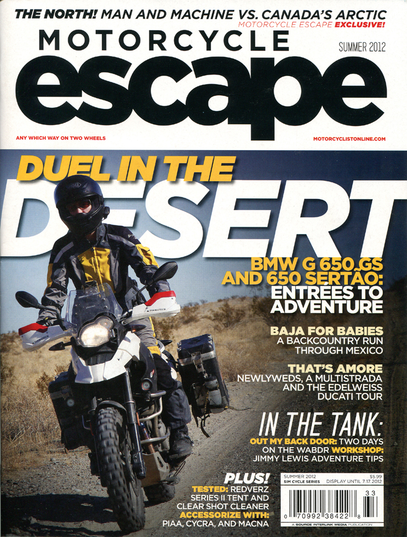 Motonation Motorcycle Escape Summer 2012 Issue features the SIDI