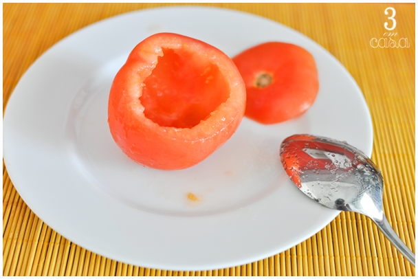 receita tomate recheado