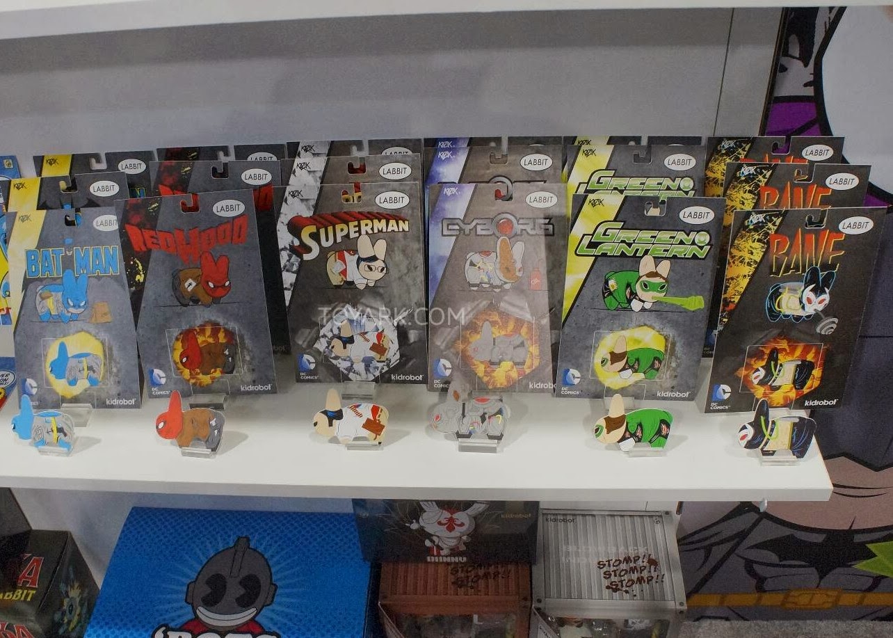 Toy Fair 2014 - Kidrobot x DC Comics Mini Labbit Vinyl Figures