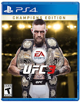 EA Sports UFC 3 Game Cover PS4 Champions Edition