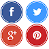 Share Social media round buttons
