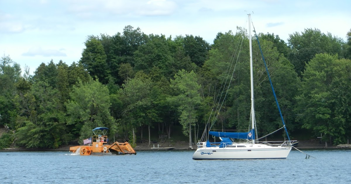 Travels on M/V Santorini Lake Champlain Pelots Bay, North Hero Island