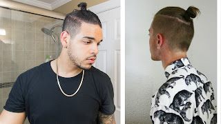 Short Man bun Short Man bun