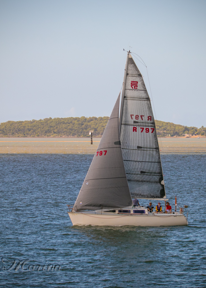 Sailing at the Port Curtis Sailing Club, Gladstone, Queensland Last
