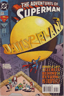 Komik DC The Aventures of Superman Daily Plan