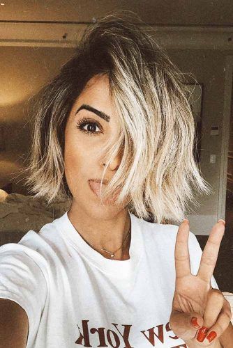 La Moda En Tu Cabello Mechas Californianas En El Cabello Mediano 2019