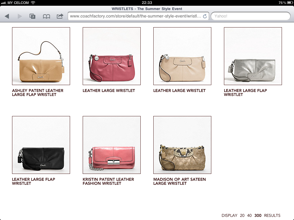 Easy Shopping Store: COACH FACTORY OUTLET 48 HOURS SALE IS ON RIGHT NOW!!