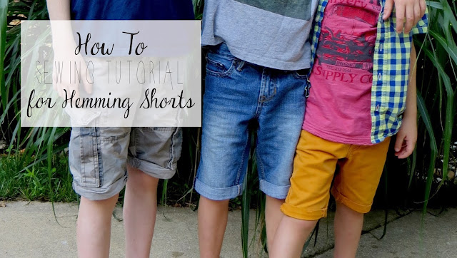 The Project Lady - Easy Sewing Tutorial – How-to make pants into shorts ...