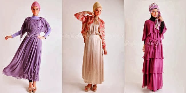  Membahas trend fashion memang tak ada habisnya 52+ Baju Pesta Muslimah Modern