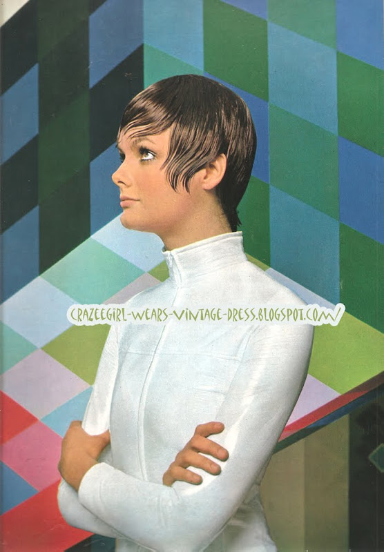 1971 - Hairstyles book haircut 1970 70s Victor Vasarely
