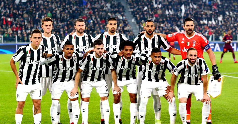 EQUIPOS DE FÚTBOL JUVENTUS contra Barcelona 22/11/2017 EQUIPOS DE FÚTBOL JUVENTUS contra Barcelona 22/11/2017