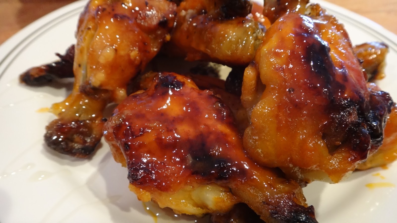 Baked Spicy Honey Garlic Wings
