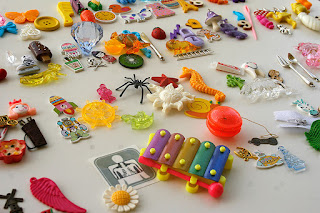 Individual Big Individual TomToy Big Alphabet I spy objects, I spy ABC trinkets, Language miniatures, A-Z phonics, Montessori alphabet box, letter sounds, beginning sound, speech therapy