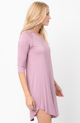 Berry%2BStriped%2BHalf%2BSleeve%2BDress%2B%2540caralase.jpg