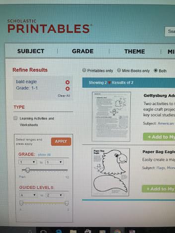 For the Love of First Grade: WIN a Year of Scholastic Printables for FREE!