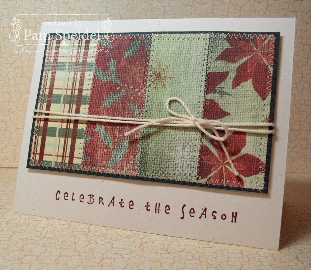 Stamping with Serendipity My Quilted Christmas Cards