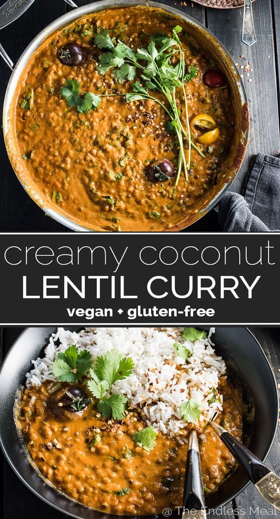 Creamy Coconut Lentil Curry