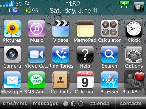 tema untuk nokia e63 full icon