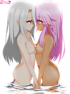 Fate kaleid liner Prisma Illya - Illyasviel von Einzbern, Chloe von Einzbern Render 2
