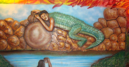 Fiesta de la lectura: El hombre caimán