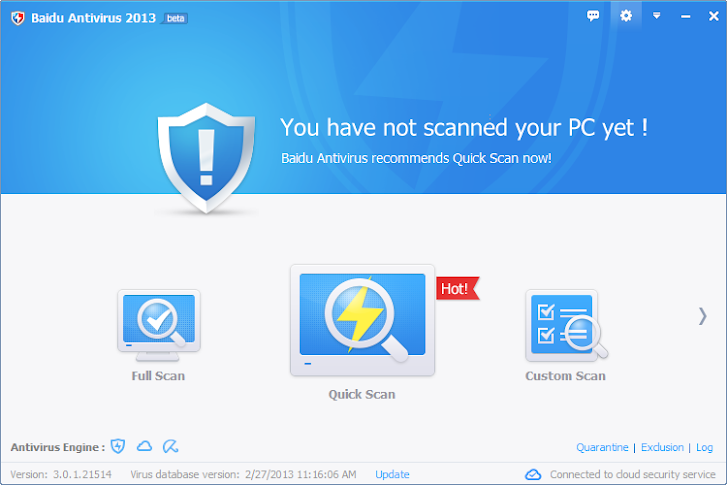 Chinese search engine Baidu launches free Antivirus Suite