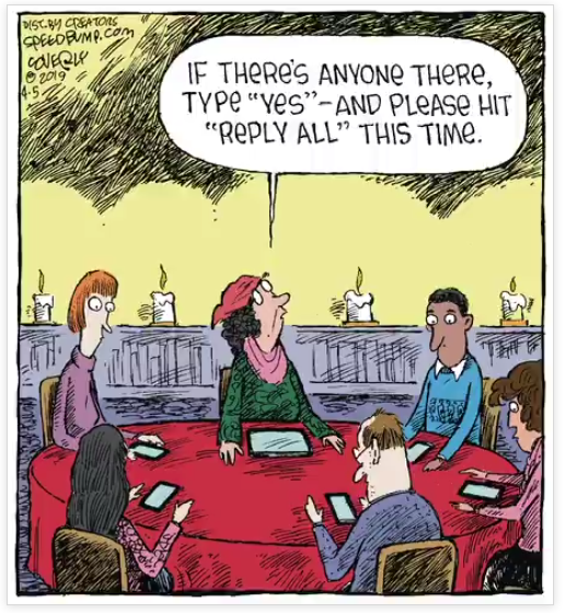 Mystery Fanfare: Cartoon of the Day: Reply All