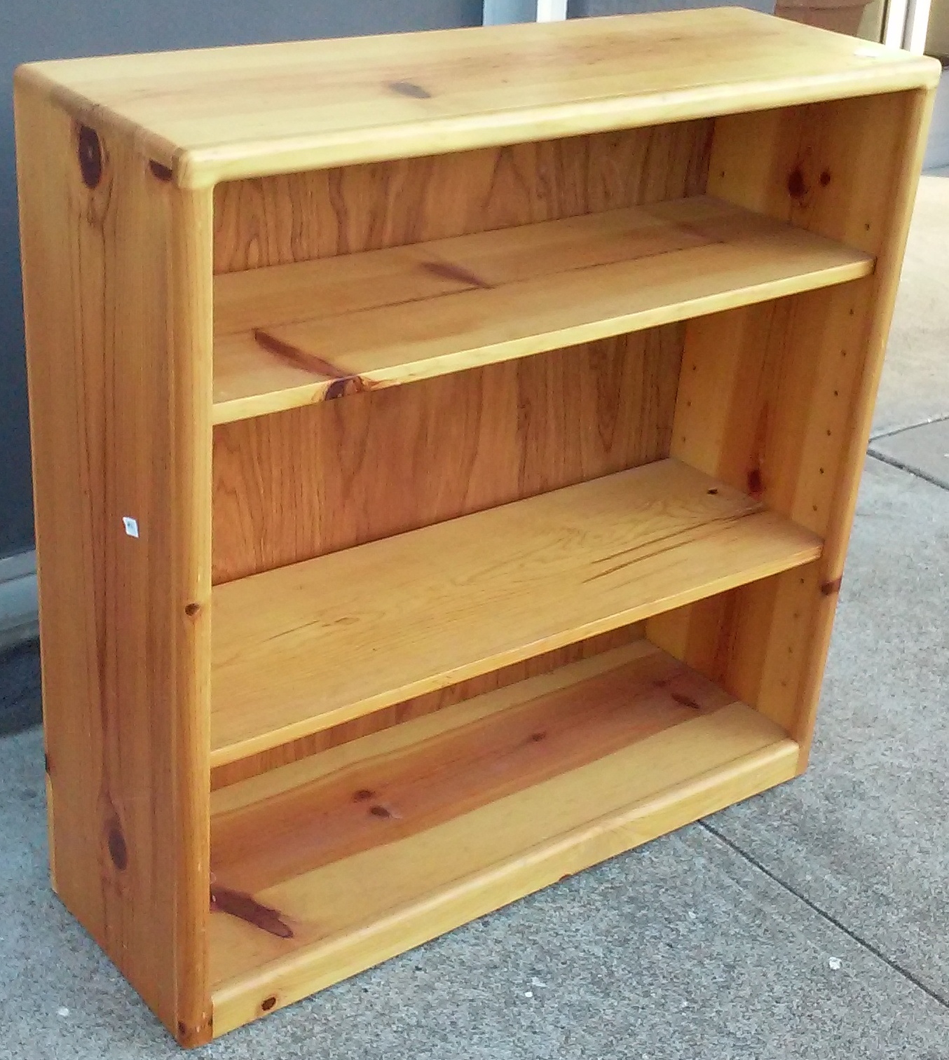 UHURU FURNITURE & COLLECTIBLES SOLD 11698 Knotty Pine 3' Shelf 35