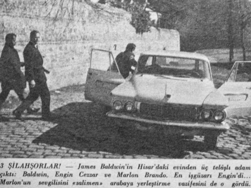 OĞUZ TOPOĞLU : Marlon Brando ve James Baldwin İstanbul'da
