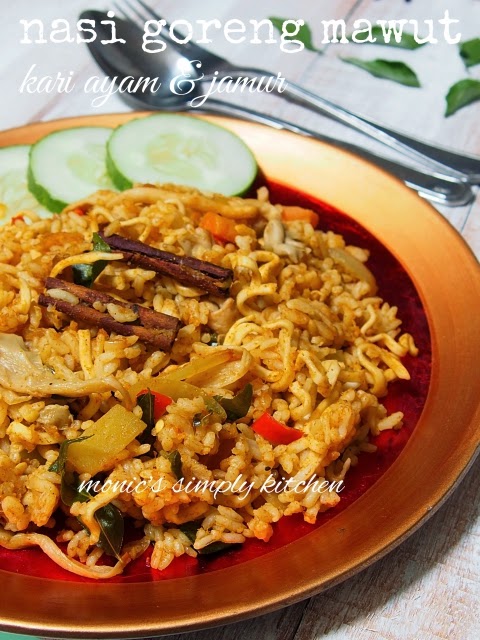 chicken curry fried rice