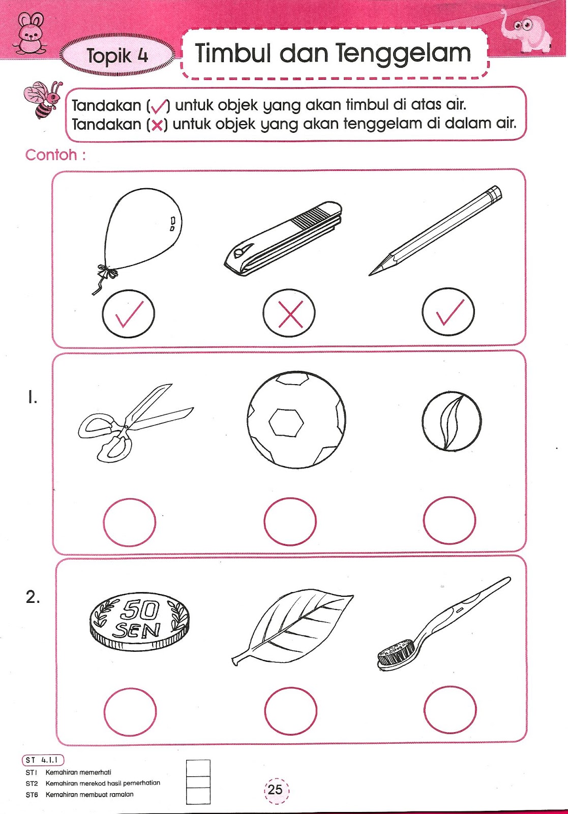 Latihan Prasekolah 5 Tahun - Hot Bubble