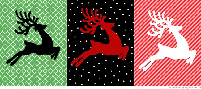 Free Reindeer Printables Patterns