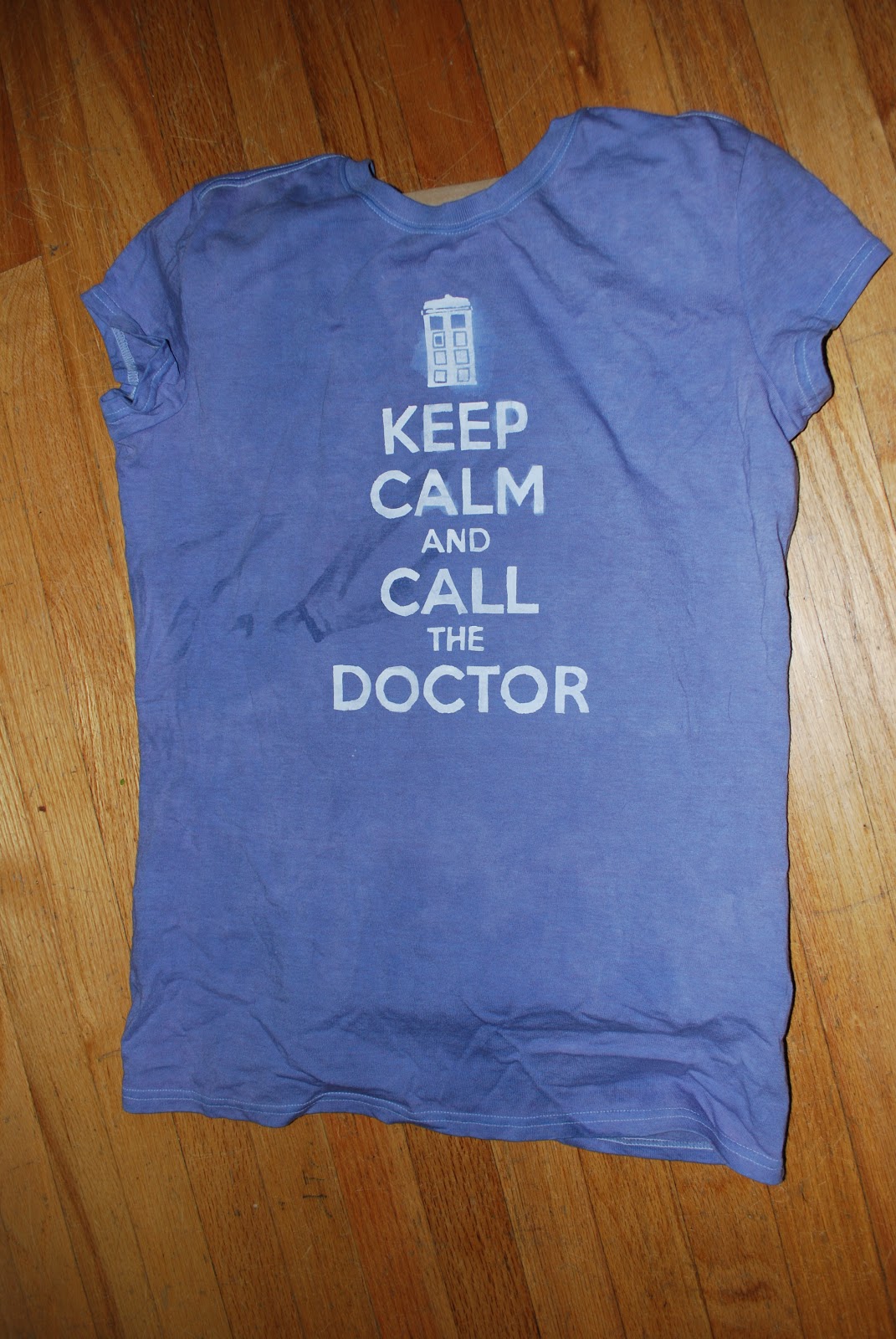 Crafty Mimzy DIY Stencil Shirt