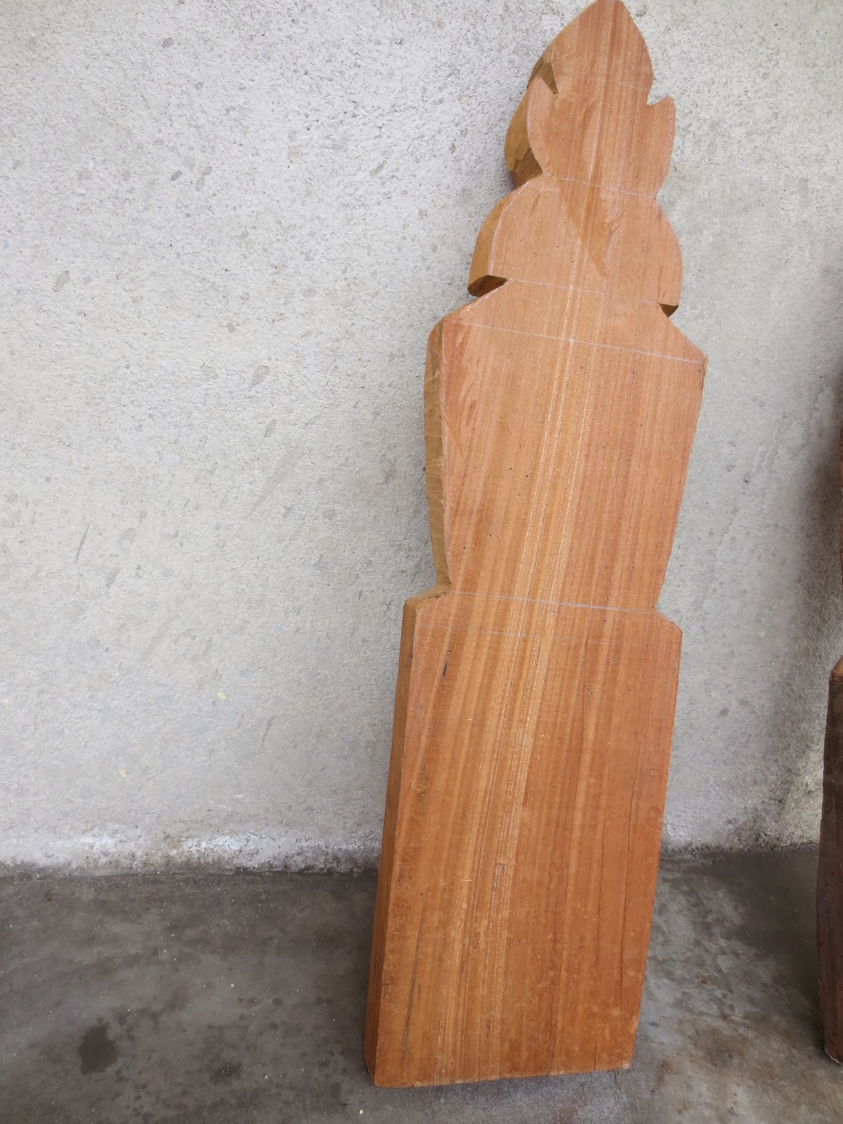 Bangku Kayu Jati Unik Cantik Di Gubug Nisan Kayu Jati Gubug