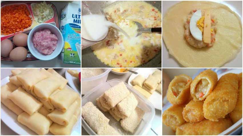 Resep Membuat Risoles Ragout Ayam Simple Enak Creamy Resep Membuat Risoles Ragout Ayam Simple Enak Creamy
