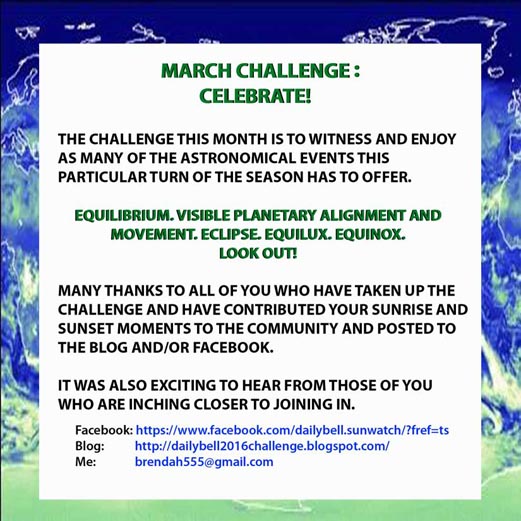 MARCH Challenge 2016