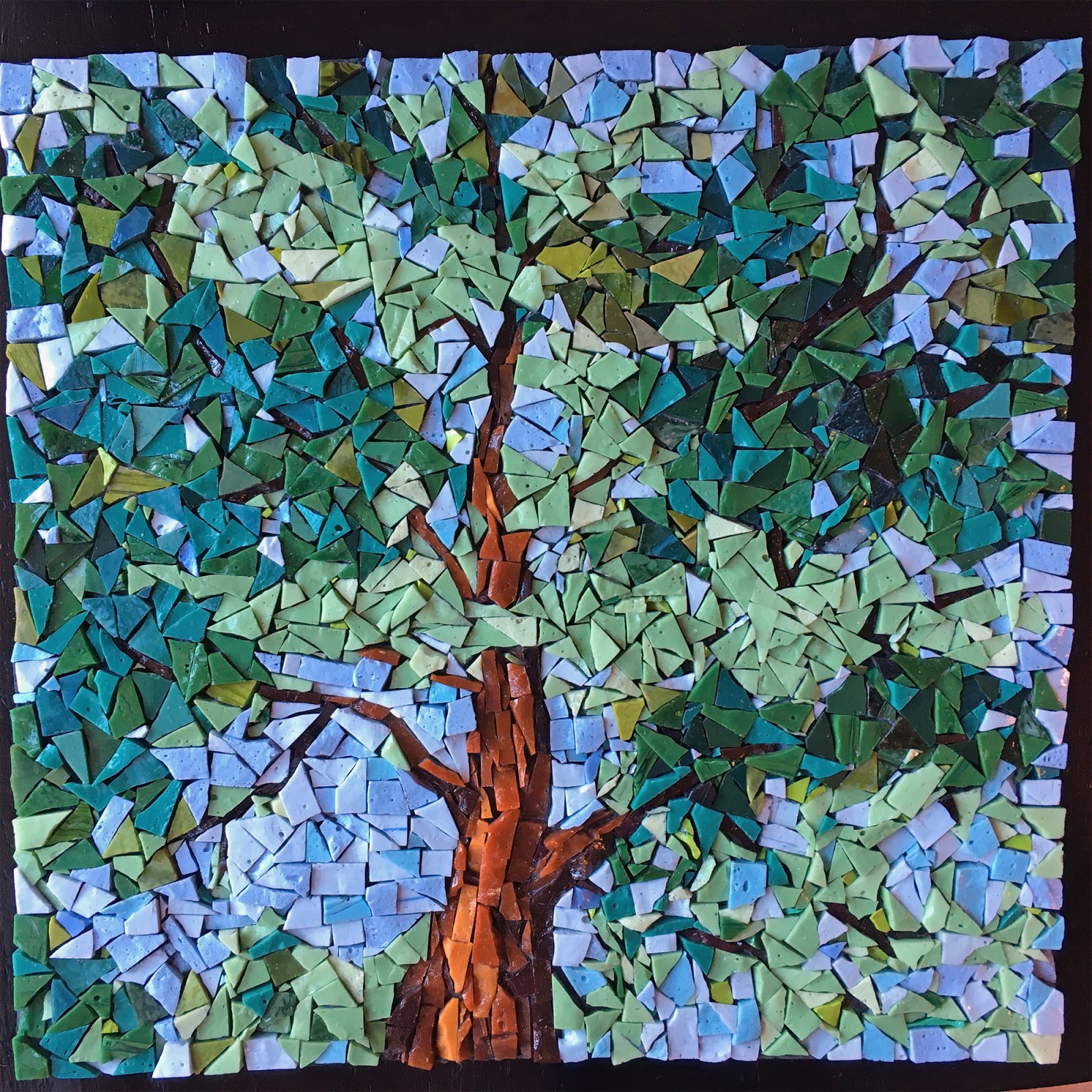 flutterbybutterfly on www.flutterbyfoto: trees in glass tile flutterbybutterfly on www.flutterbyfoto: trees in glass tile