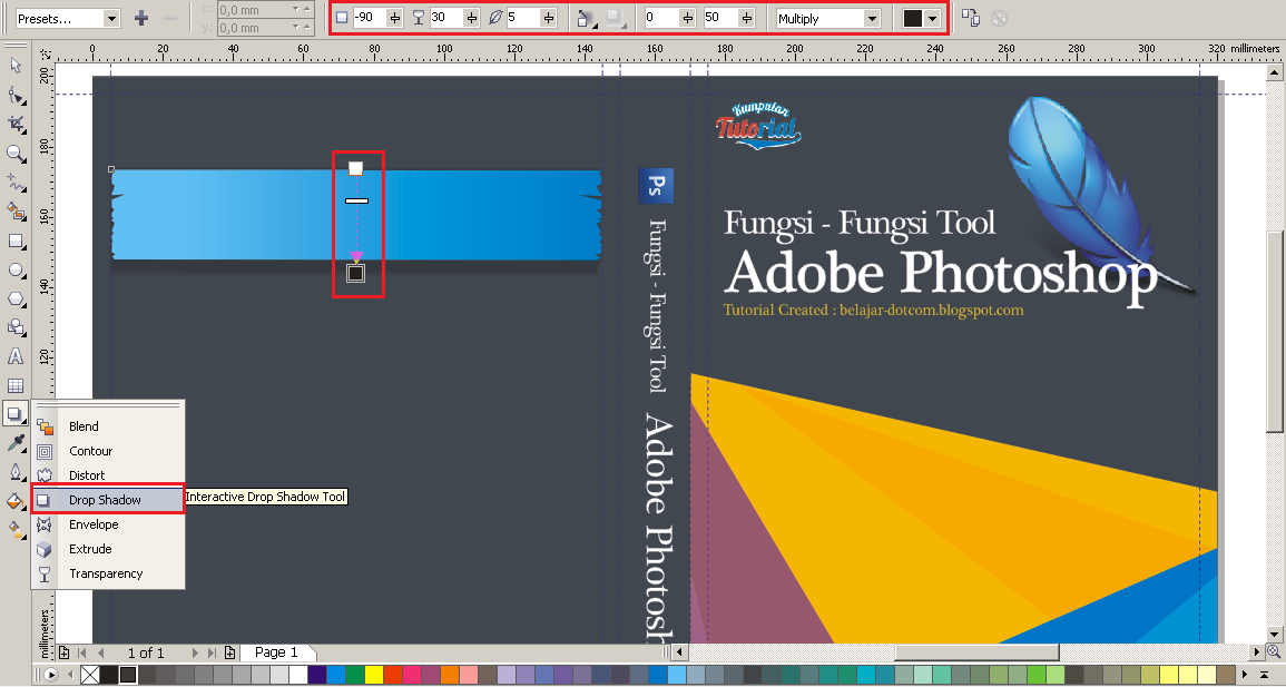 Membuat Desain Cover Buku Dengan Coreldraw X4 Bintang Nusantara Map