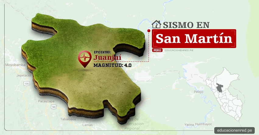 Temblor en San Martín de 4.0 Grados (Hoy Lunes 26 Junio 2017) Sismo EPICENTRO Juanjuí - Mariscal Cáceres - Tarapoto - IGP - www.igp.gob.pe Temblor en San Martín de 4.0 Grados (Hoy Lunes 26 Junio 2017) Sismo EPICENTRO Juanjuí - Mariscal Cáceres - Tarapoto - IGP - www.igp.gob.pe