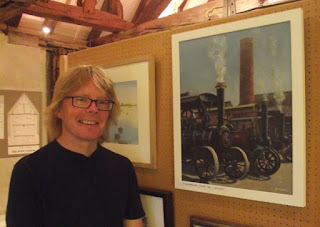 martin davey at Romsey king Johns house art exhibition