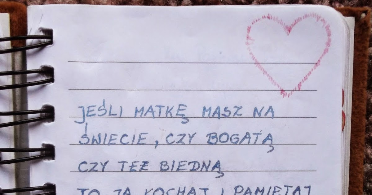 Wierszyki Do Pamiętnika Na Pierwszą Stronę Wiersz Do Pamietnika Dla Kolezanki - Wiersz Obrazu