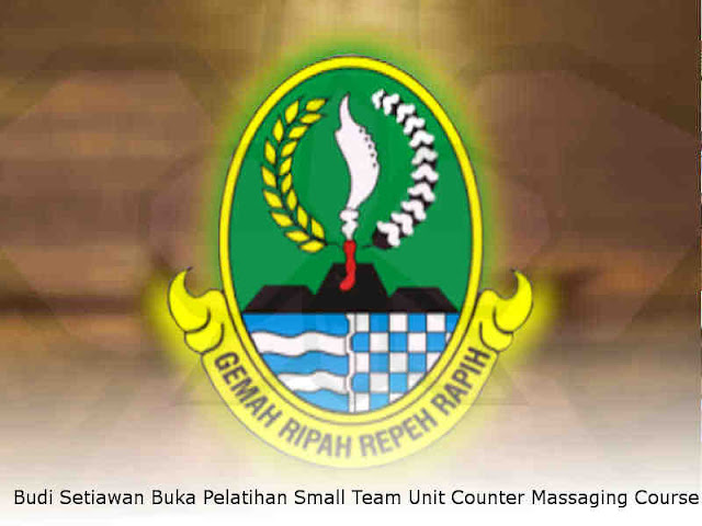 Budi Setiawan Buka Pelatihan Small Team Unit Counter Massaging Course Budi Setiawan Buka Pelatihan Small Team Unit Counter Massaging Course