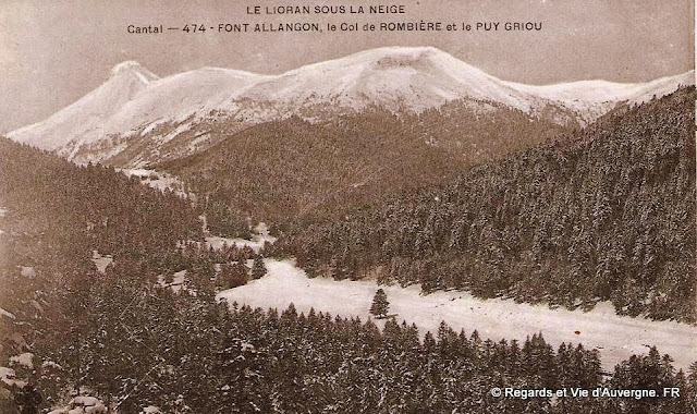 CPA Auvergne, Le Lioran sous la neige