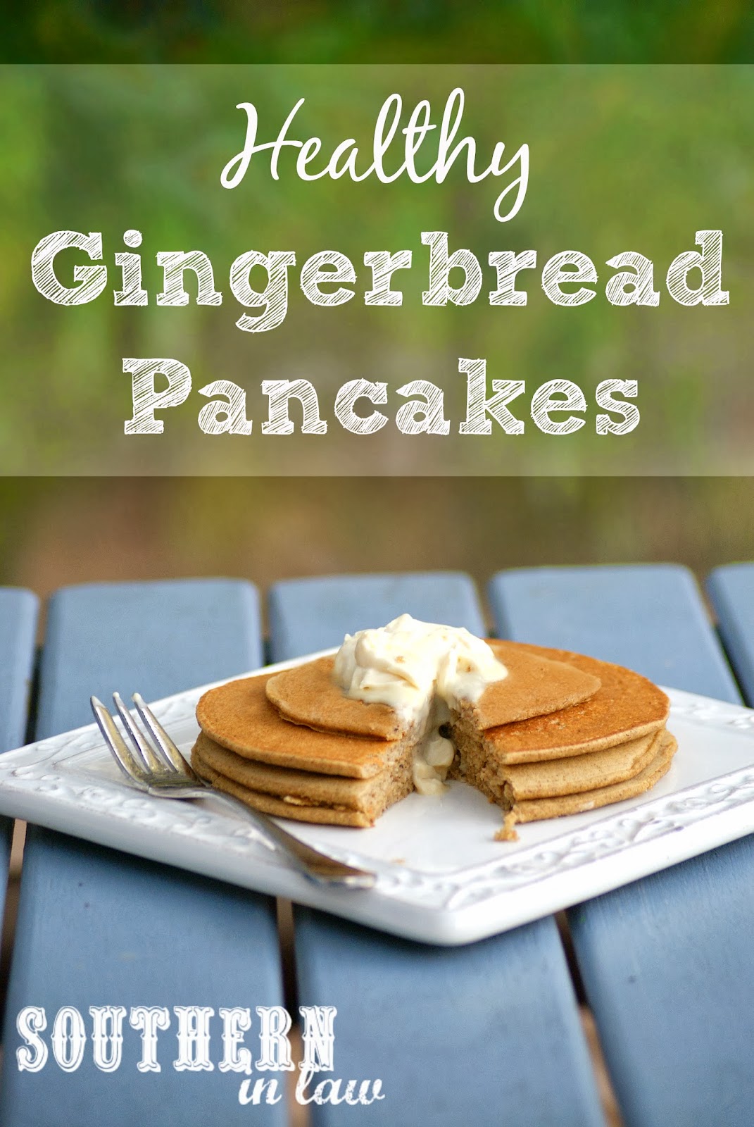 Healthy Gingerbread Pancake Recipe - Gluten Free, Low Fat, Sugar Free