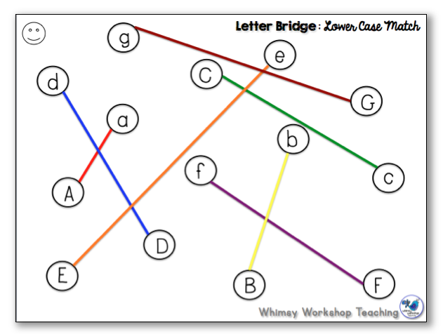 Number Bridge - a No Prep game for math or literacy skills that is easily differentiated each time you play