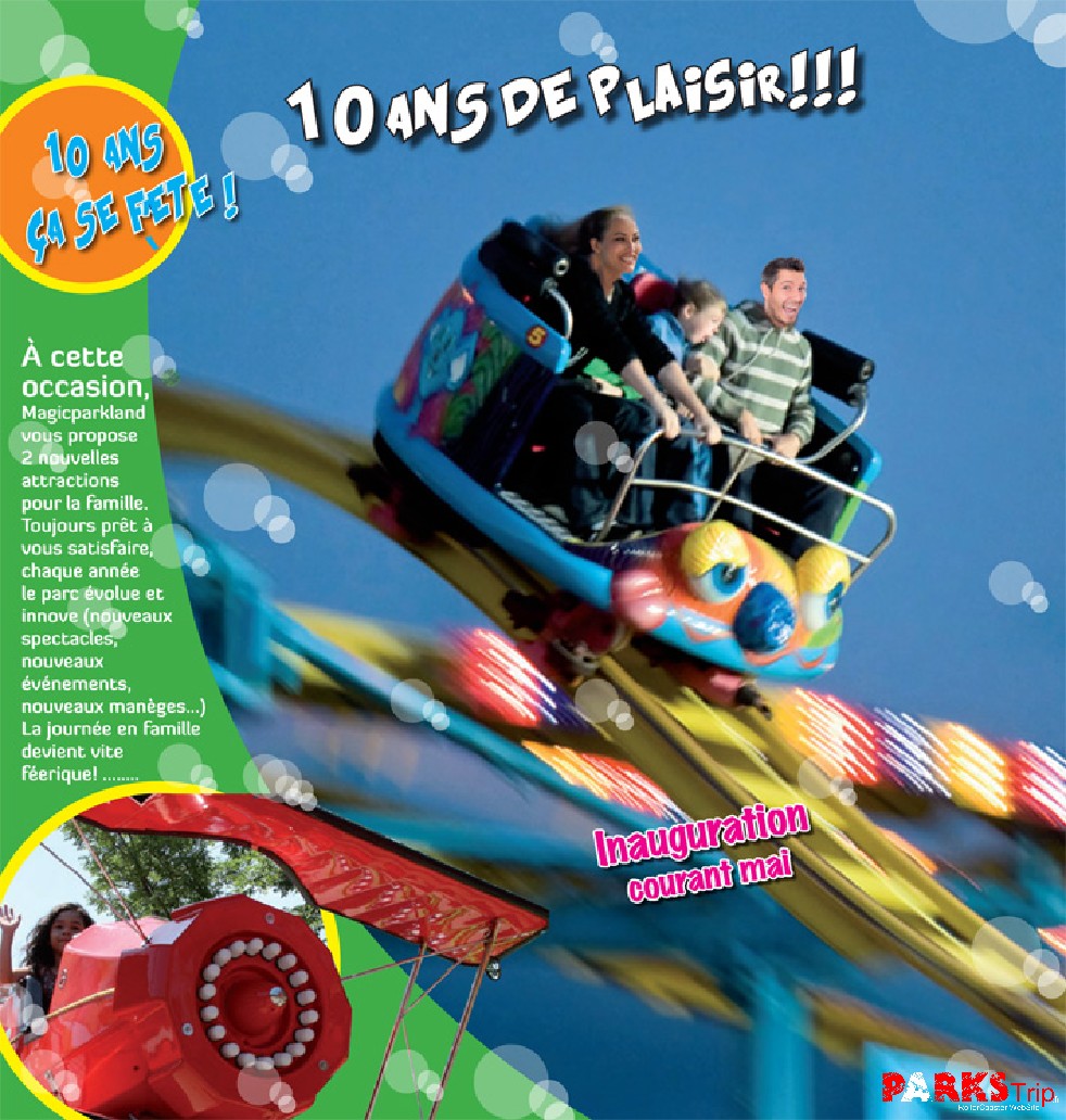 Formula One Le nouveau coaster de Magic Park Land PARKS Trip