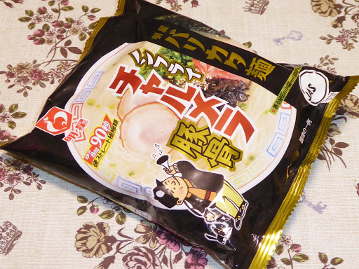 【明星】ノンフライチャルメラ 豚骨 バリカタ麺