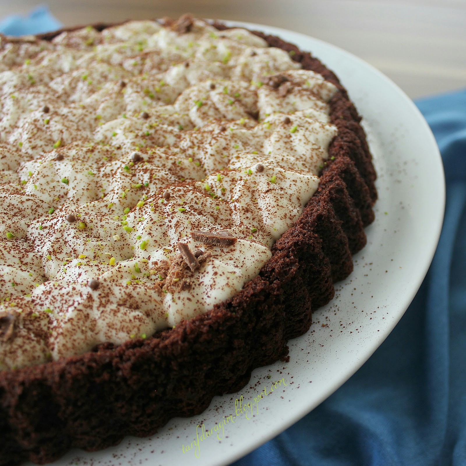 Çikolatalı Tiramisu Tart Tarifi Çikolatalı Tiramisu Tart Tarifi