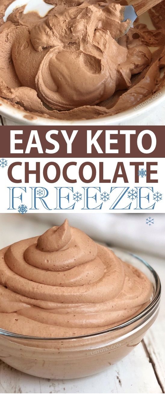 Quick & Easy Low Carb Chocolate Frosty Recipe