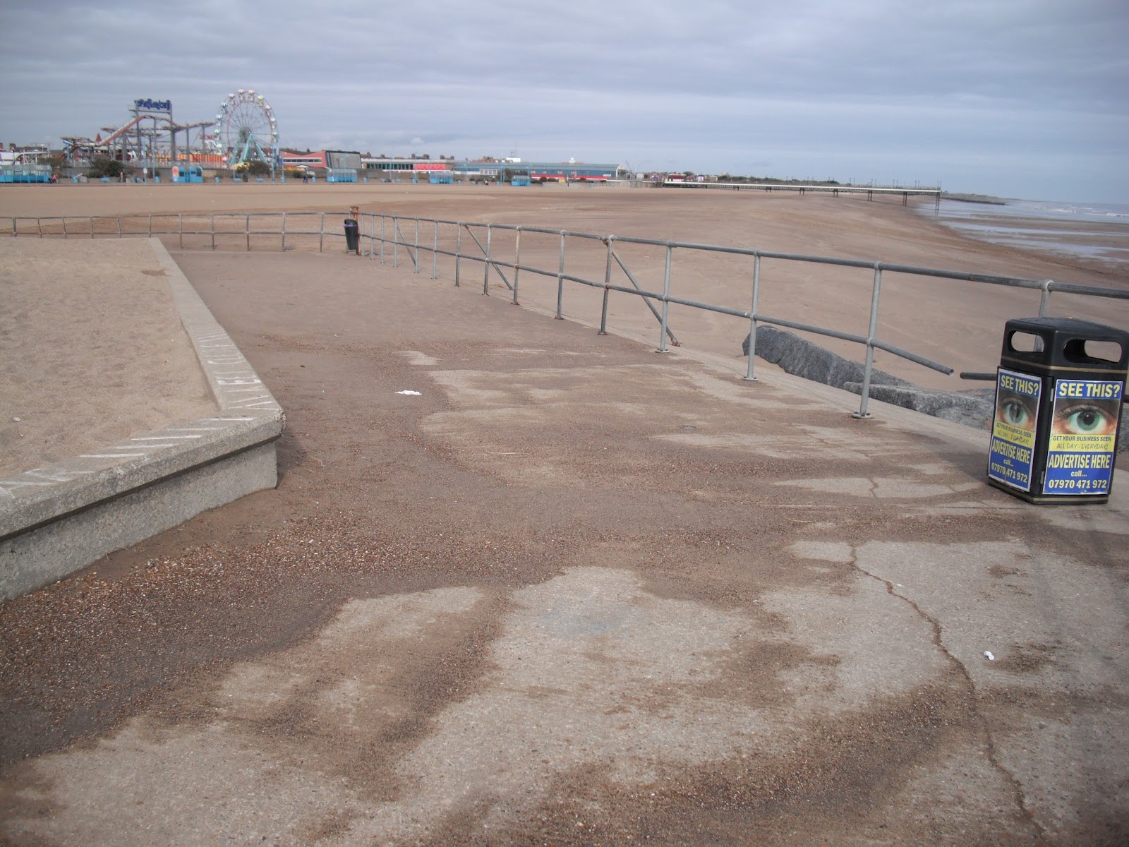Walking the English coast the easy way! Walk 48 Skegness to Chapel St Leonards