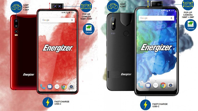 Energizer U620S and U630S Smart phones 